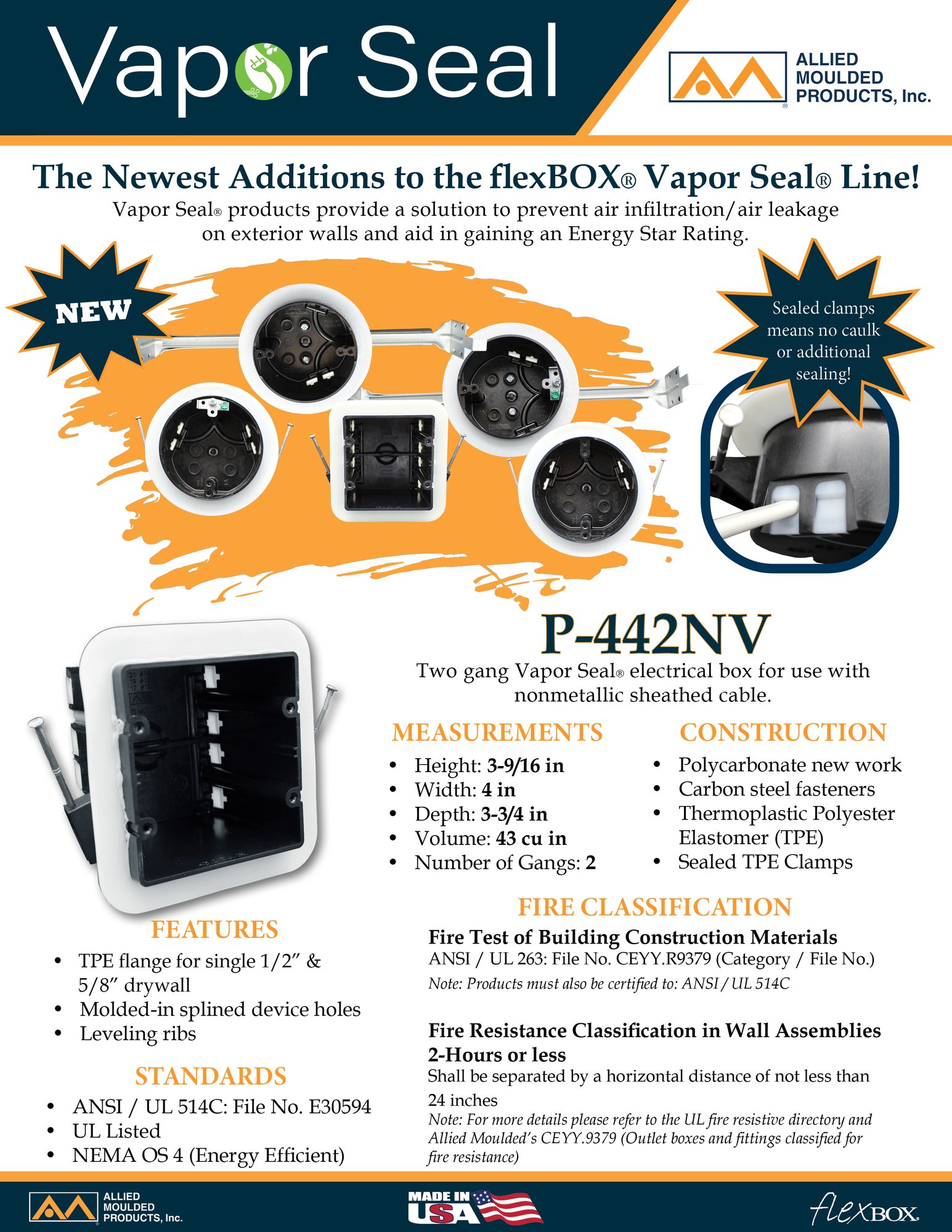 New Vapor Seal Flyer